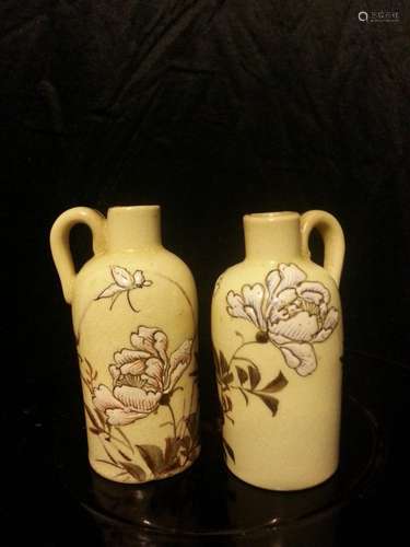 pair of Chinese Porcelain SNUFF BOTTLE