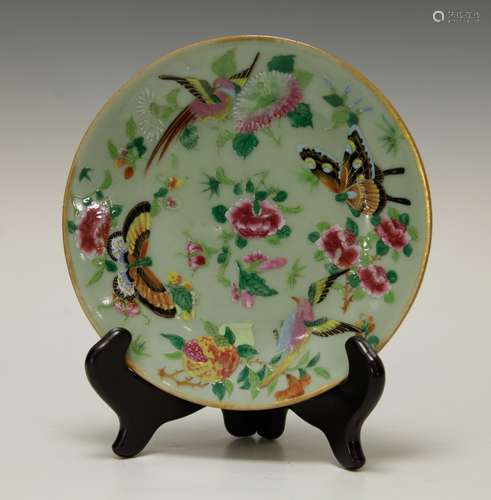 Chinese Famille Rose Porcelain Dish