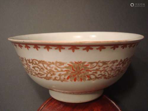 ANTIQUE Chinese Imari Bowl, KANGXI period. 7