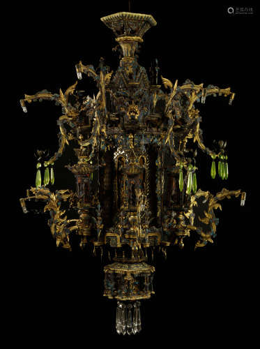 Antique Chinese Chandelier