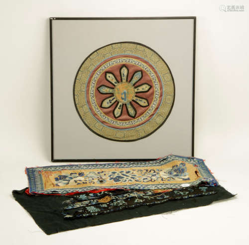 Assorted Group of Chinese Embroideries