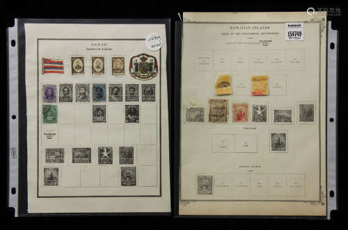 19th C. Islands Stamps Collection