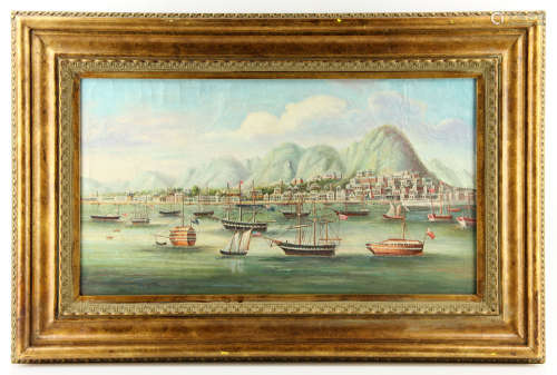 Chinese Export Oil Painting