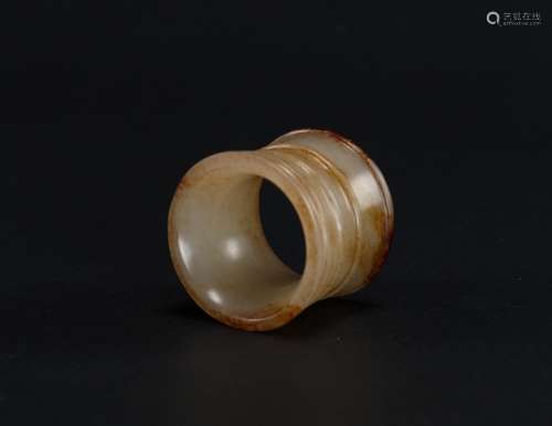 Shang Dynasty-A Jade Hair Tress