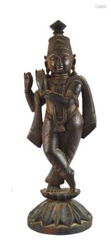 Indian Wood Carving Figure