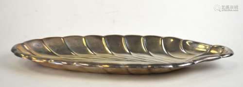 Reed Barton Sterling Silver Leaf Form Tray