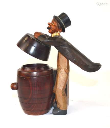 Wood Carved Musical Cigar Toy