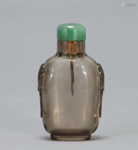 A Rock Crystal Snuff Bottle