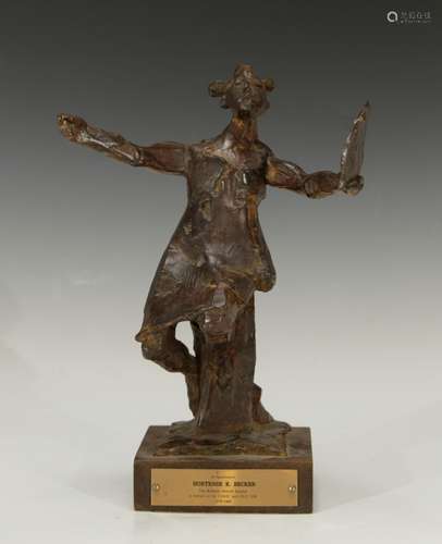 David Aronson Bronze Figure of 