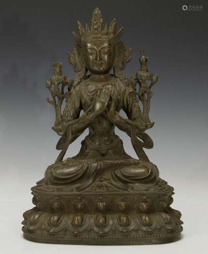 Chinese Bronze Buddha