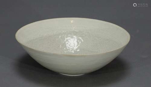 Molded Phoenix and Flower Pattern Ying Qing Ware