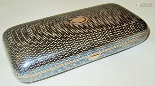 Russian Imperial Silver Niello Cigarette Case