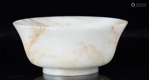 CHINESE WHITE JADE BOWL