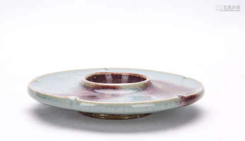 A Chinese Glazed Plate