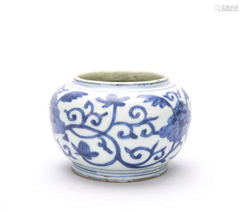 A Chinese Blue And White Jar