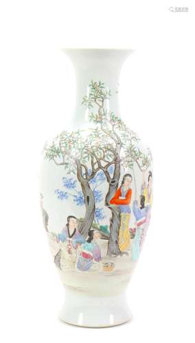 A Chinese Famille-Rose Vase