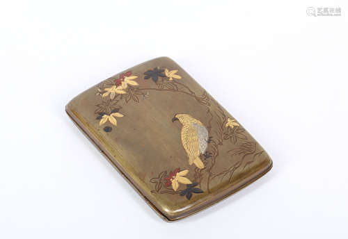 Japanese Mixed Bronze Card Case