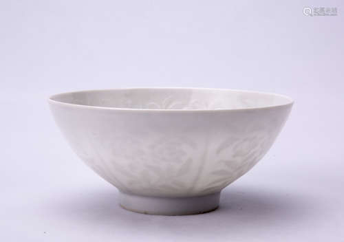 Chinese Ding Type Porcelain Bowl