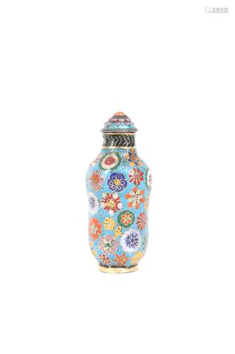 Chinese Cloisonne Snuff Bottle