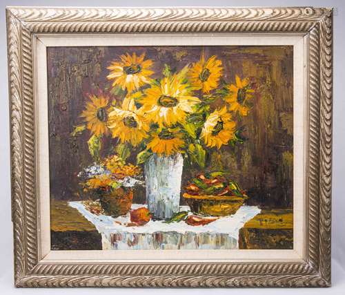 Oil Painting- Sunflowers