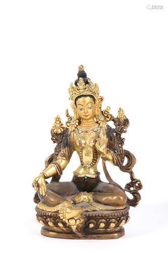 Tibetan Nepalese Bronze Tara