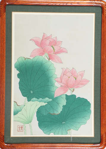 Japanese Woodblock Printing - Framed