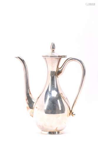 Japanese Silver Wine Ewer