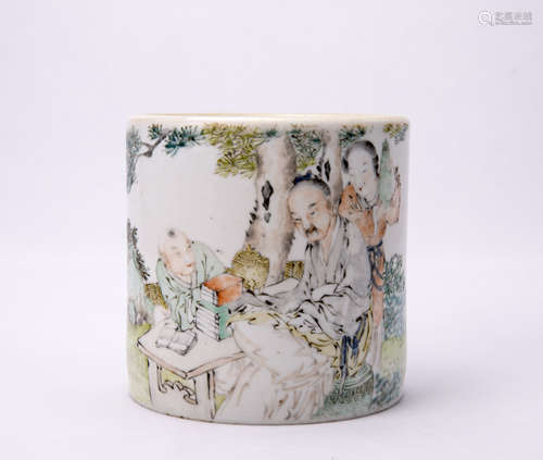 Chinese Famille-Rose Porcelain Vase