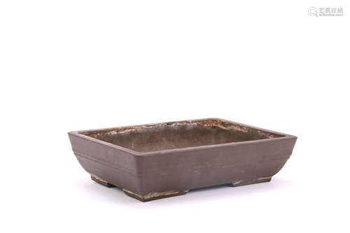 Chinese Yixing Clay Planter