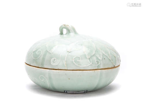 Chinese Celadon Glazed Porcelain box