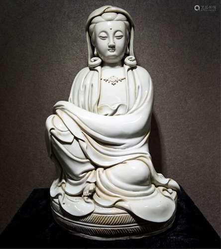 CHINESE BLANC DE CHINE DEHUA GUANYIN