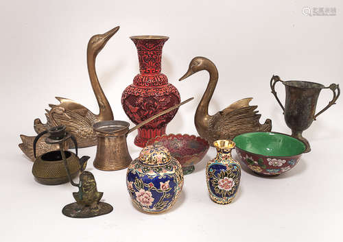 Group of Chinese Antique Brownze Set雜項一組