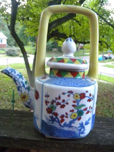 Chinese Colorful porcelain Teapot