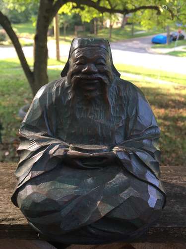 Chinese Old Man Statue