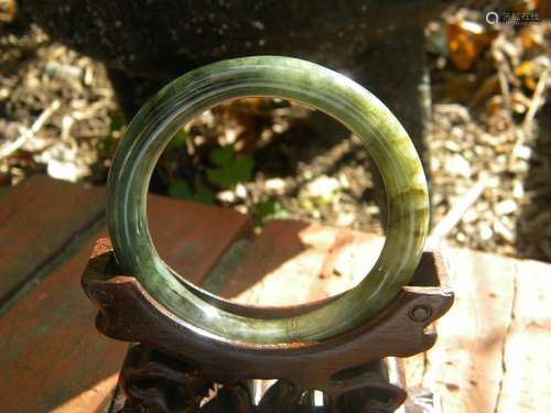 Natural Grade A Jadeite Bangle Bracelet