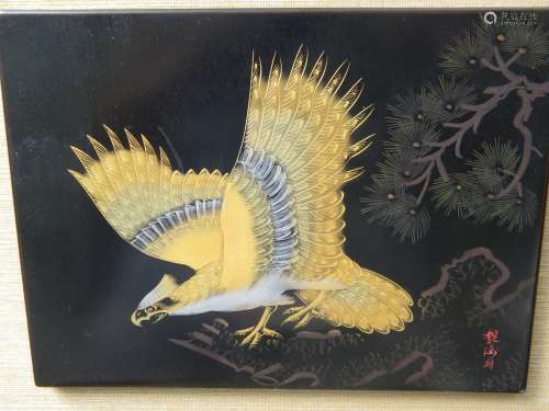 Antique Eagle Painting