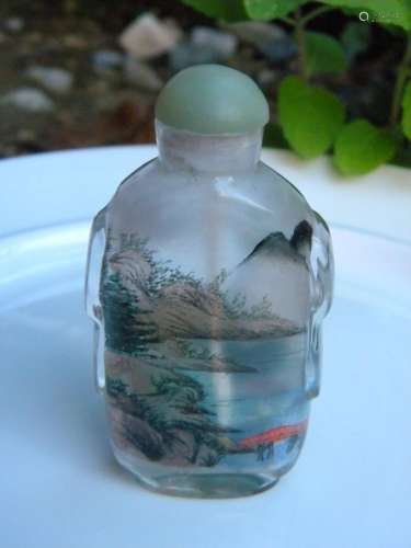 Antique Chinese Inner Painting Snuff Bottle