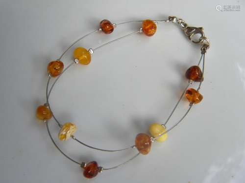 Natural Baltic Amber Bracelet