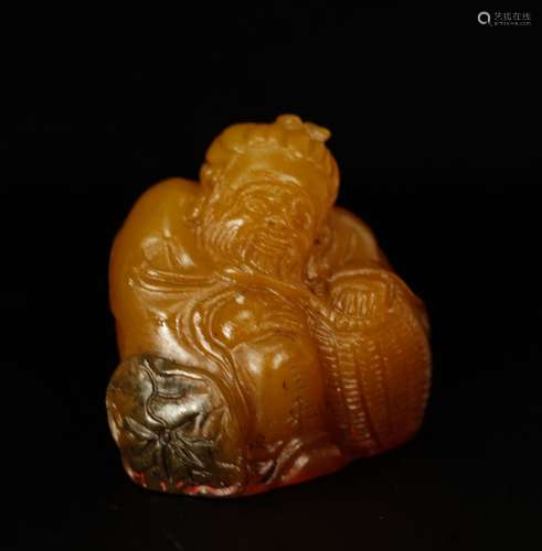 Chinese Soapstone Carved Seal