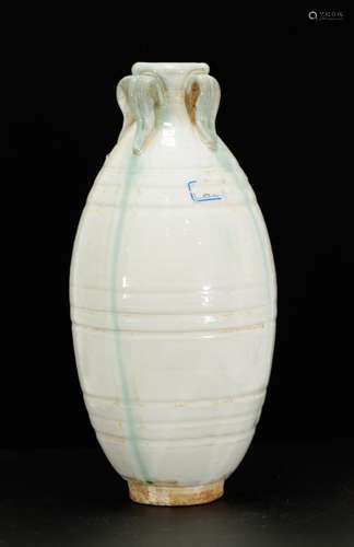 Chinese White Glazed Porcelain Vase