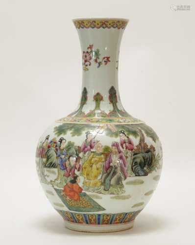 Chinese Famille Rose Vase