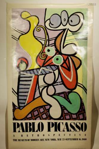 1980's Pablo Picasso Lithograph
