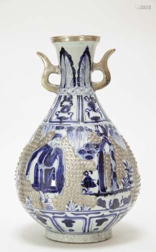 Chinese Blue/White Porcelain Vase