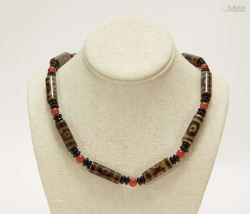 Chinese Agate Necklace