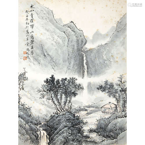 冯超然  《山水》