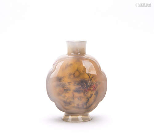 Agate Snuff Bottle.