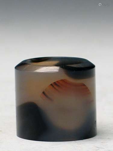 Chinese Agate Thumb Ring