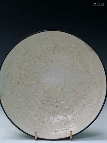 Chinese Ding Ware Porcelain Bowl.