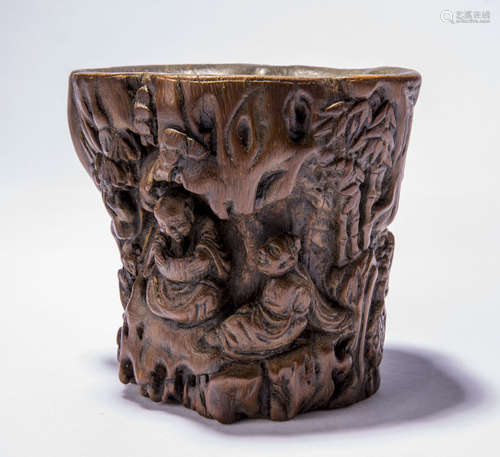 Chinese Chenxiang Brush Pot