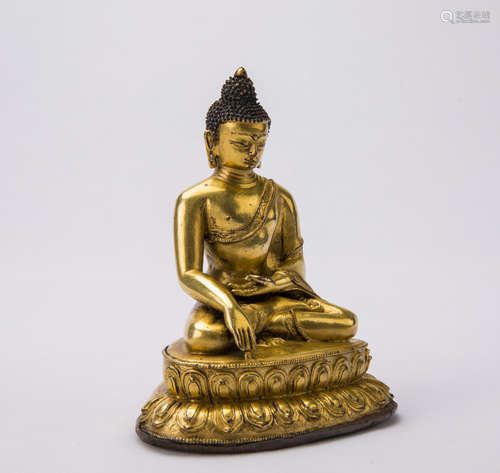 Chinese Bronze Buddha